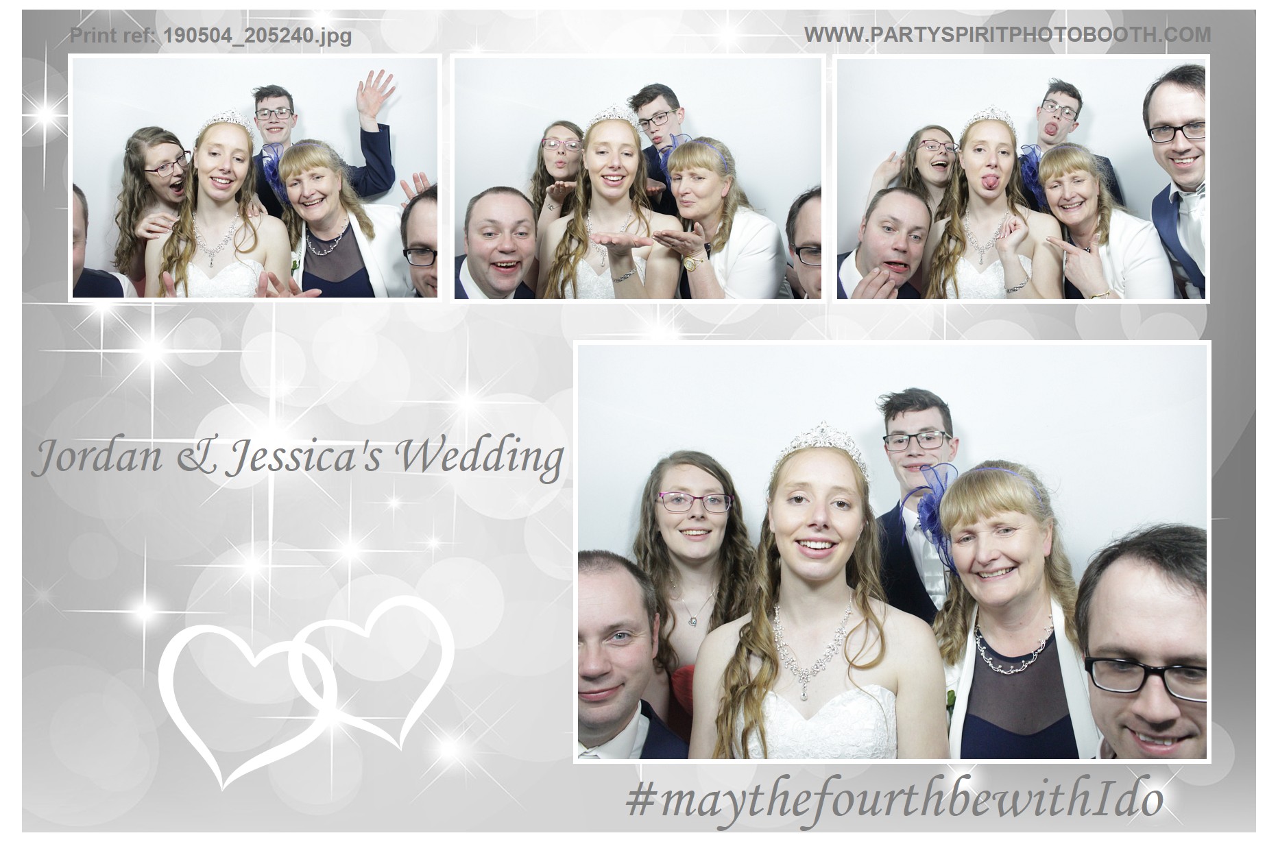 Jordan and Jessica's Wedding | View more photos from the event at gallery.partyspiritphotobooth.com/u/PartySpiritPhotoBooth/Jordan-and-Jessicas-Wedding